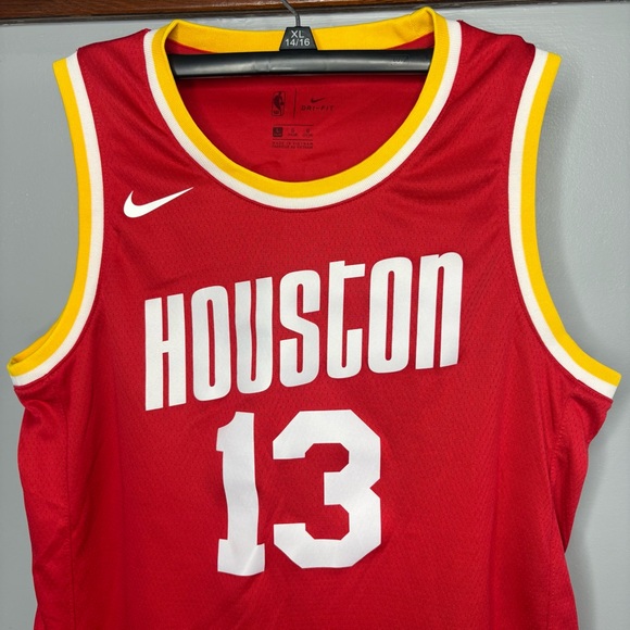 Nike Swingman James Harden Houston Rockets Basketball Jersey - Picture 3 of 4